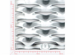 SPEED, Expanded metal, Mesh diamond, length 76mm, width 33mm, strand width 14mm