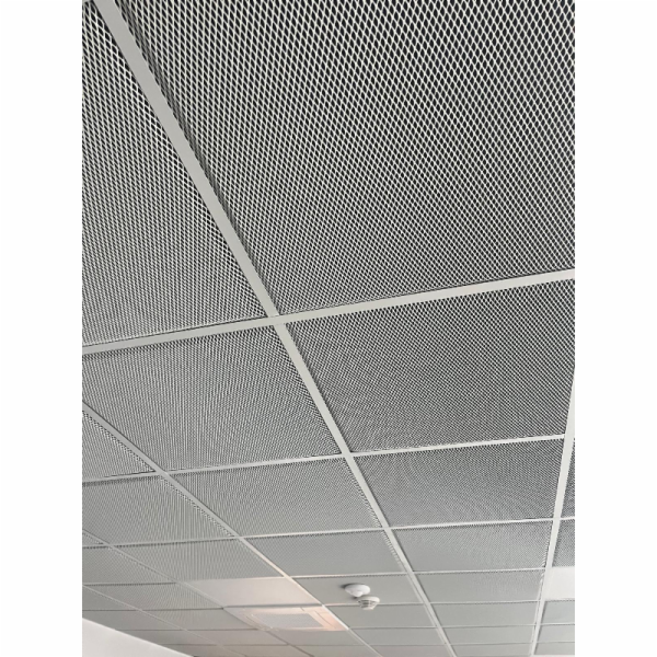 SUSPENDED CEILINGS PANELS TM25 - white, format 595x595mm