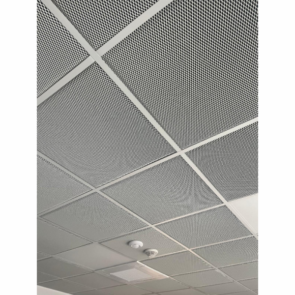 SUSPENDED CEILINGS PANELS TM35 - white, format 595x595mm