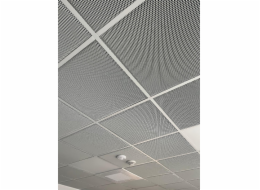 SUSPENDED CEILINGS PANELS TM35 - white, format 595x595mm