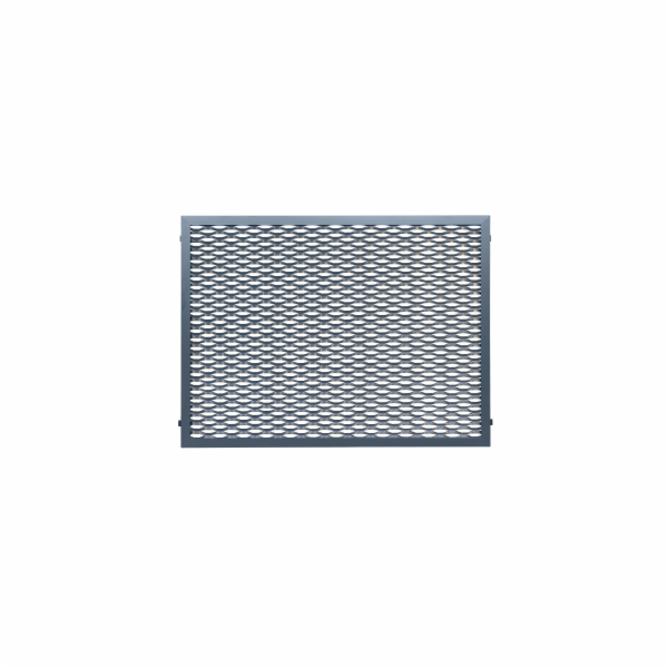 Fence panel, CREATIVITY expanded metal infill, size 2000x1500mm