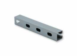Edge profile WG30 perforated; material steel, slot width 5.7mm; Length: 3,100 mm