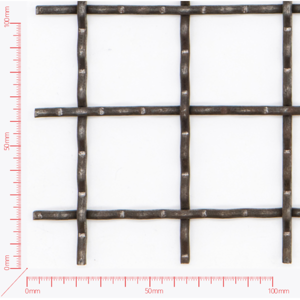 Crimped wire Mesh, Mesh 40x40, wire 3,15mm