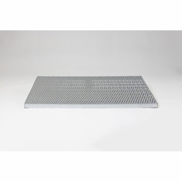 Grating from expanded metal, hot-dip galvanised, Mesh 47x18mm, Load-bearing bar 30x2mm