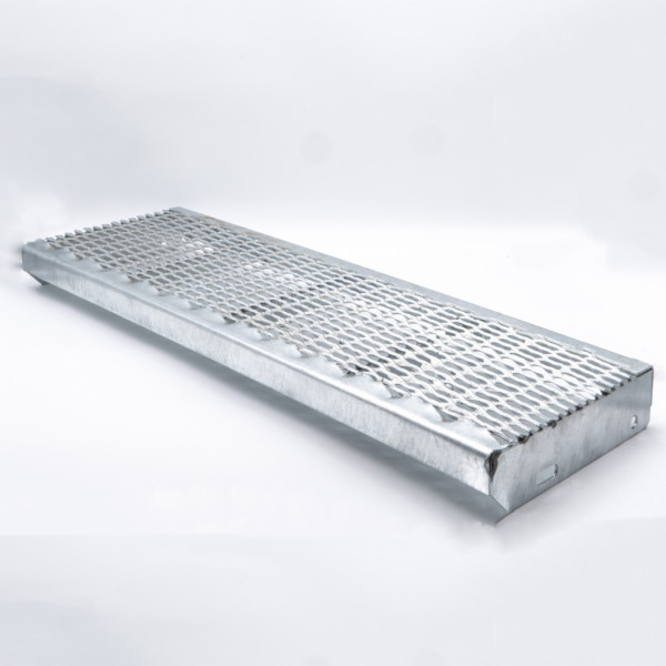 Stair step Expanded metal - hot-dip galvanised, Mesh 62,5x15x5mm