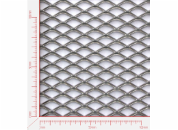 Expanded metal, Mesh diamond, length 22mm, width 12mm, strand width 2mm