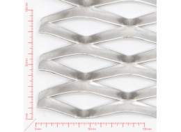 BRAIN Expanded metal, Mesh diamond, length 85mm, width 35mm, strand width 11mm