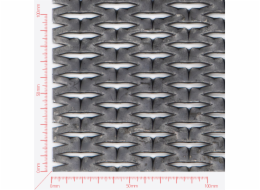 SAFE, Expanded metal, Mesh hexagonal, length 47mm, width 14mm, strand width 5mm