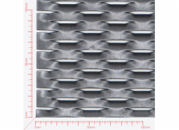 PRIVAT, Expanded metal, Mesh hexagonal, length 47mm, width 18mm, strand width 8mm
