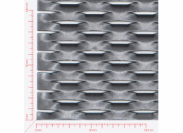 PRIVAT, Expanded metal, Mesh hexagonal, length 47mm, width 18mm, strand width 8mm