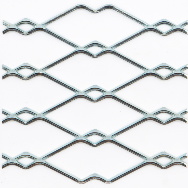 Expanded metal, double-Mesh, length 150, width 46mm, strand width 4mm