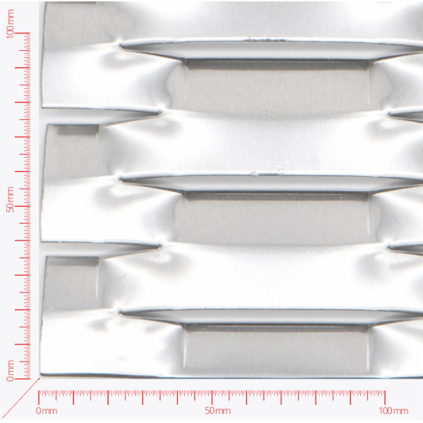 BORN 1968 Expanded metal, Mesh hexagonal, length 160mm, width 40mm, strand width 18mm
