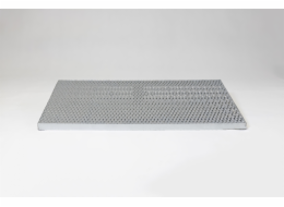 Grating from expanded metal, hot-dip galvanised, Mesh 47x18mm, Load-bearing bar 30x2mm